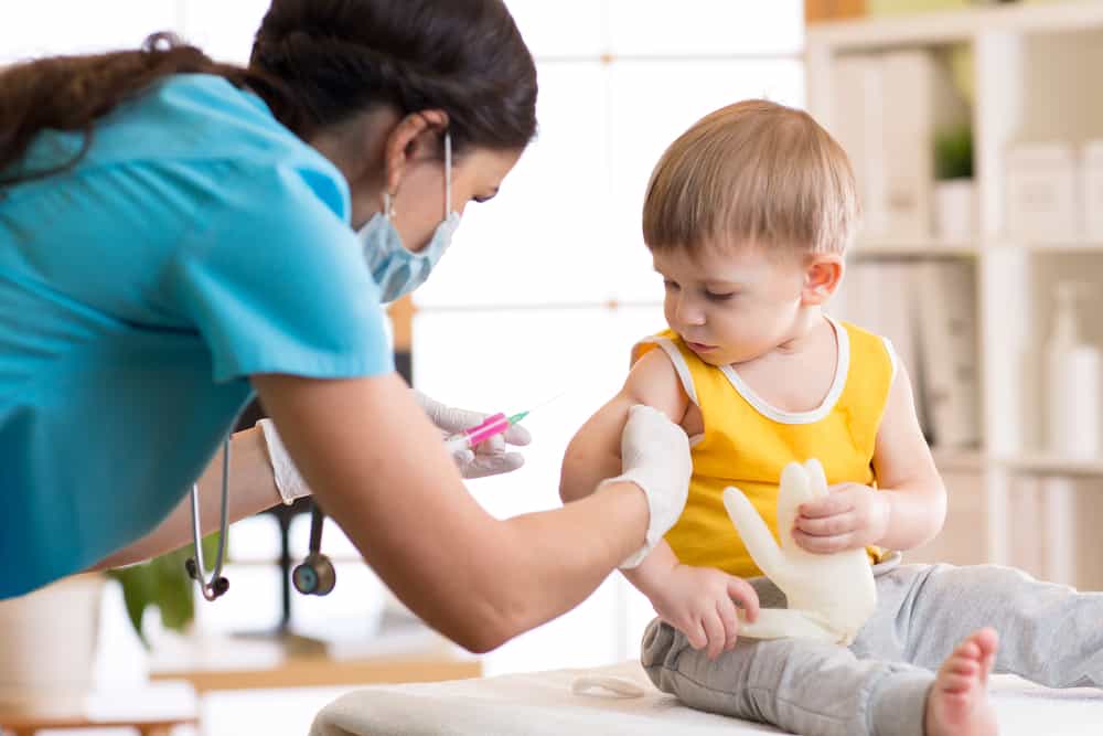 imunisasi campak pada anak