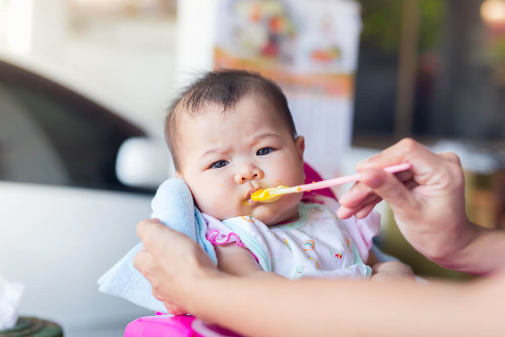 Tidak Boleh Sembarangan Ini Menu dan Porsi  Makan  Bayi  6 